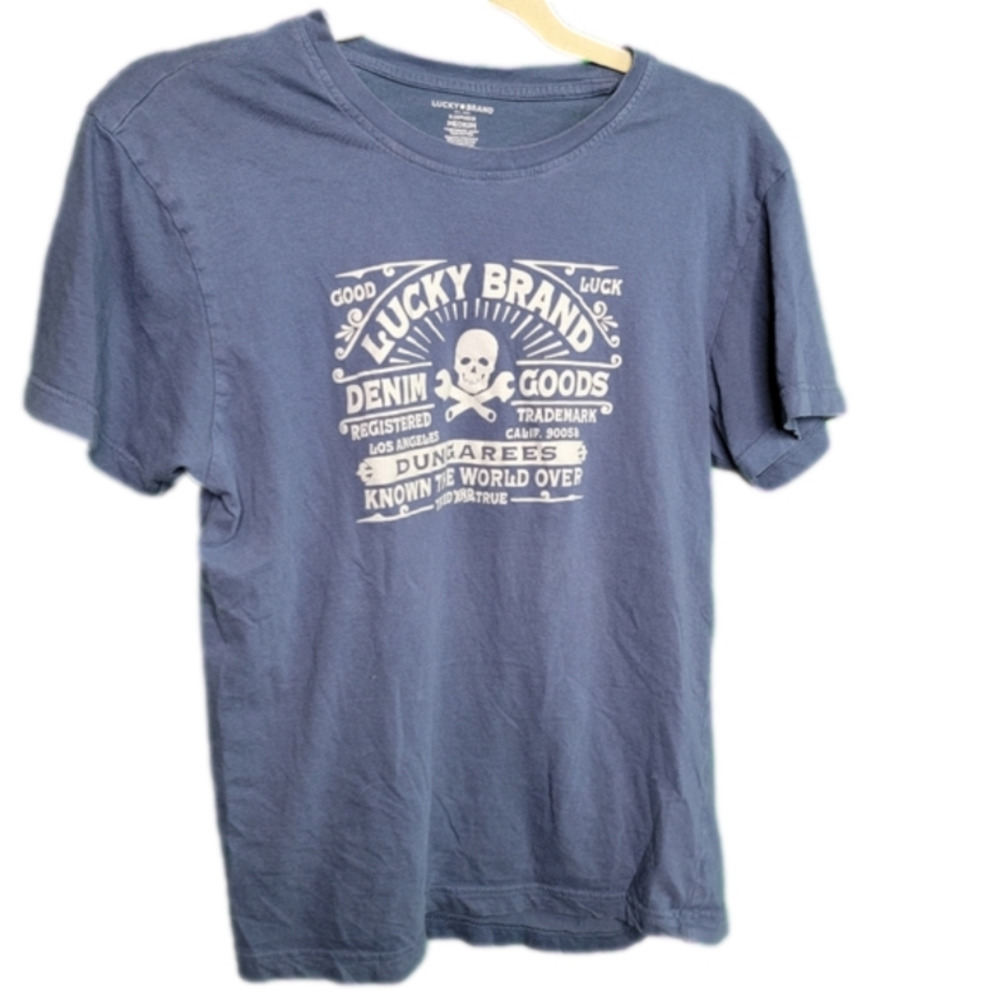 Lucky Brand Boys Medium Skull Wrenches Shirt